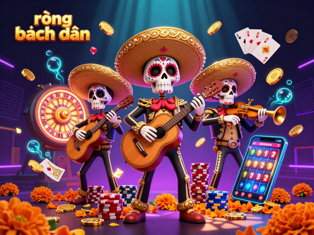 Experience thrilling gameplay with rồng bạch kim and dynamic casino elements, featuring vibrant mariachi band
