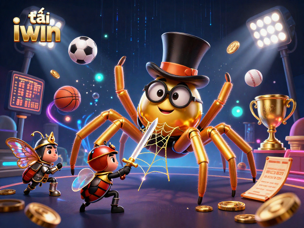 Experience thrilling gaming action and strategy with tải iwin through a vibrant, dynamic casino scene.