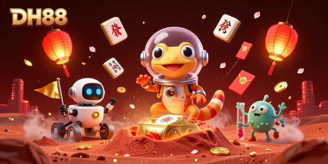 Experience excitement with DH88, where thrilling casino games await players on a vibrant Mars-themed journey.