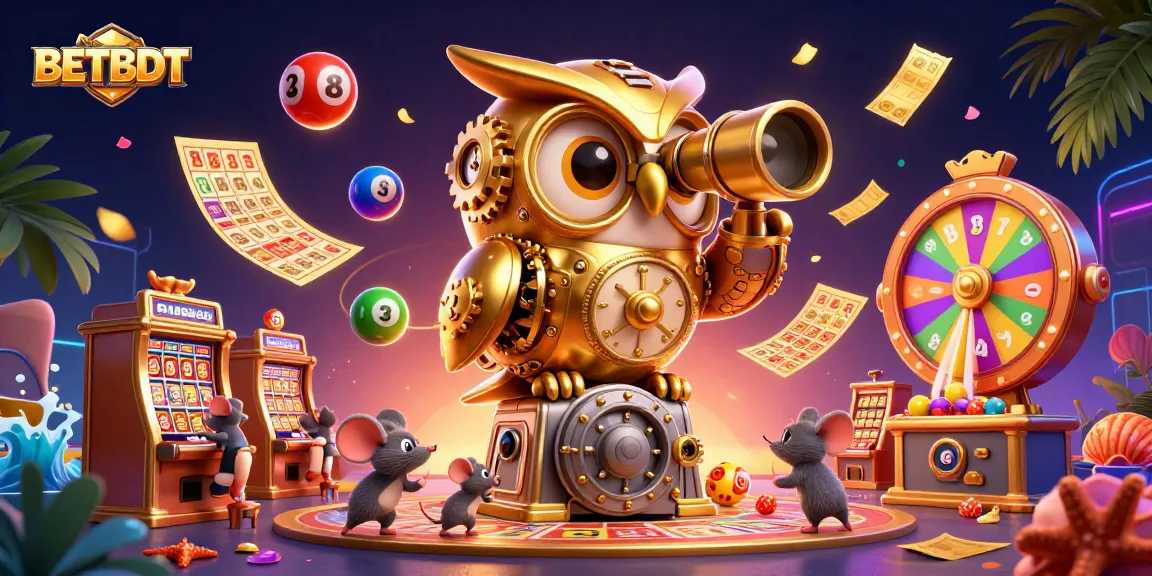 Explore the exciting world of BETBDT with animated characters enjoying colorful betting activities.