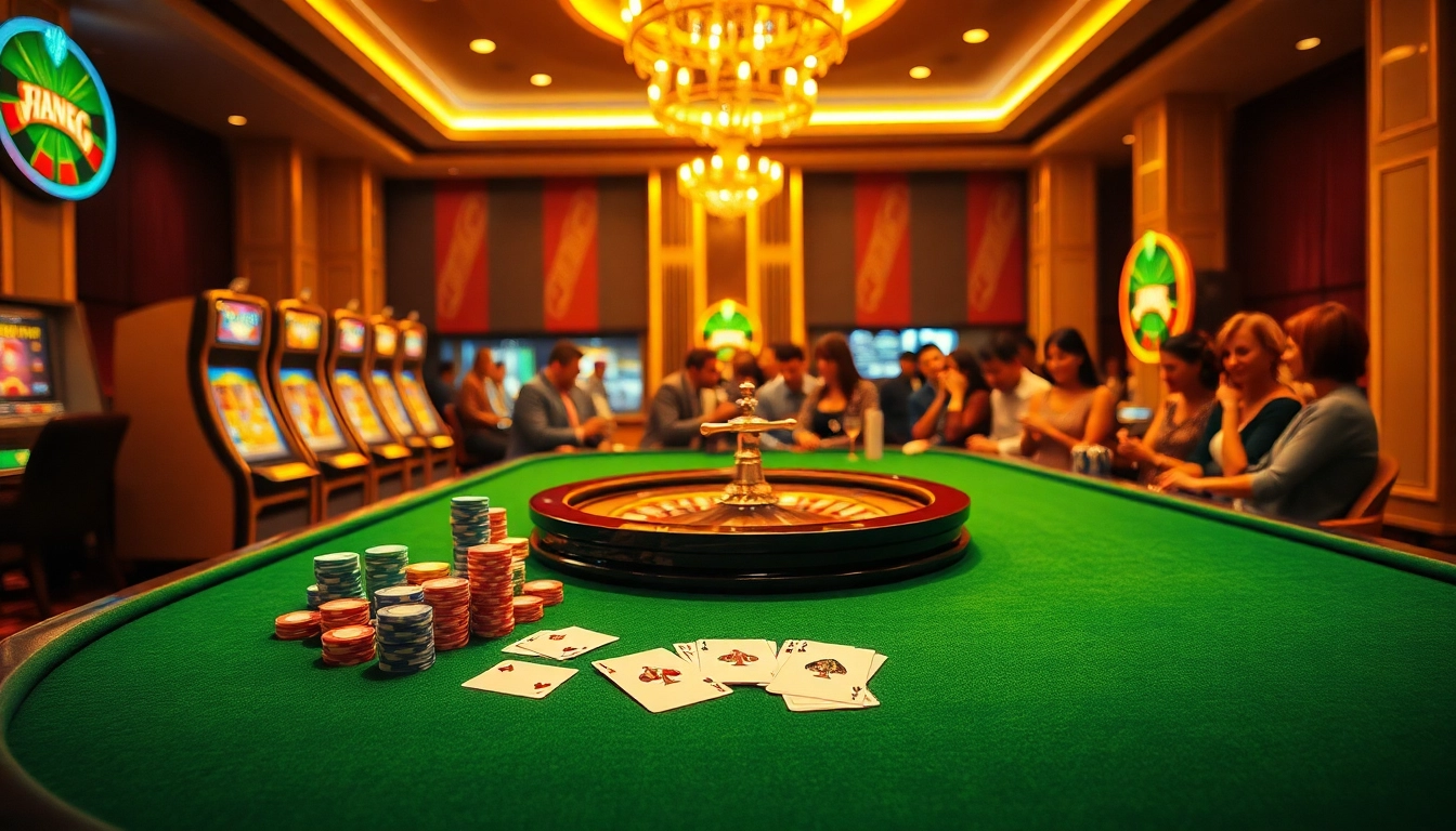 Experience the excitement of TRANG CHỦ VIN88 with vibrant casino games and engaging atmospheres.