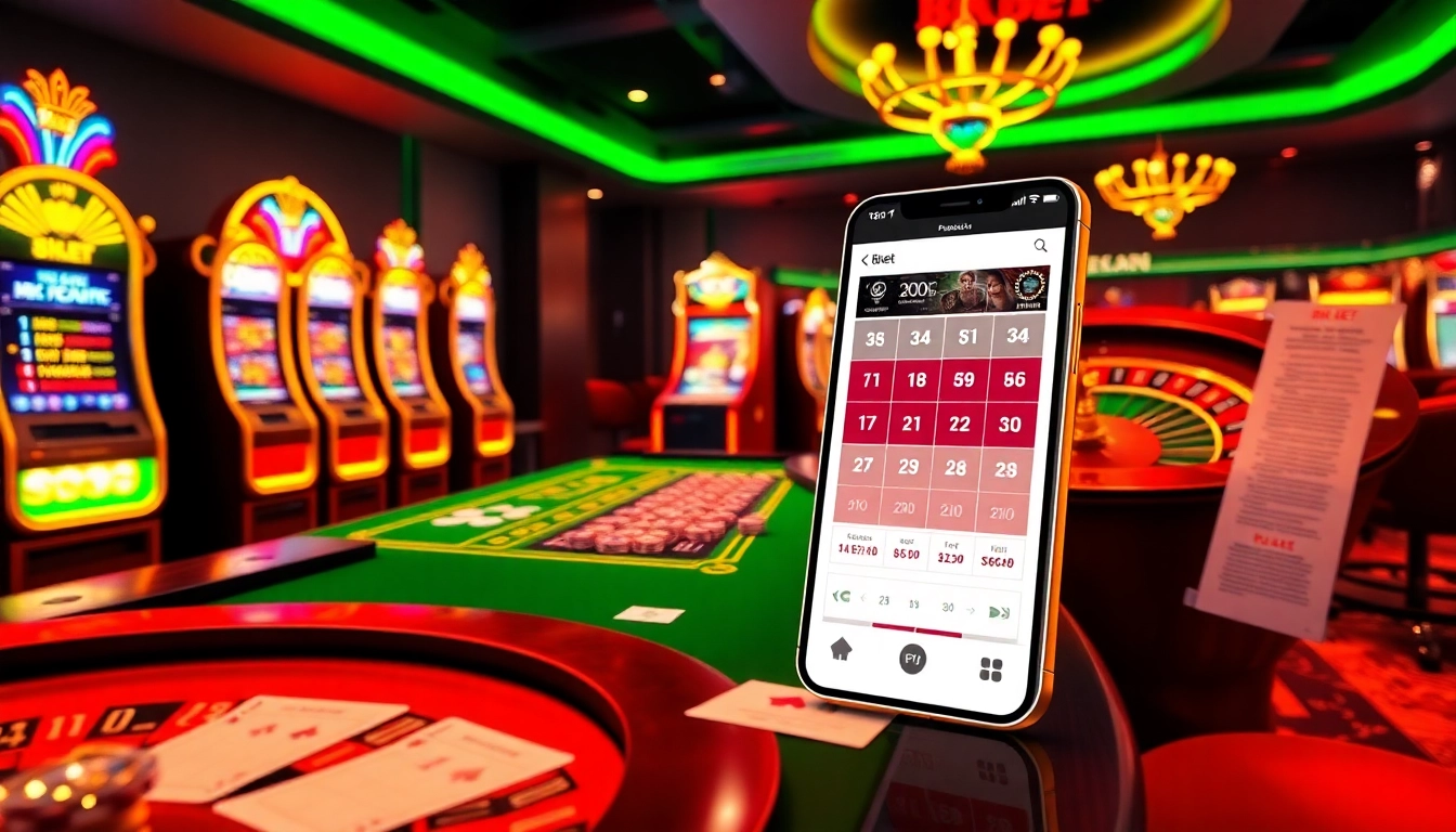 Experience thrilling online gaming at https://8kbet.ngo/ with vibrant casino visuals featuring stylish tables, cards, and slots.