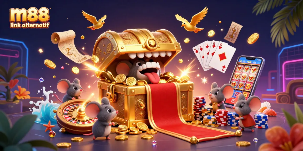 Bet on excitement with the m88 link alternatif featuring thrilling 3D casino treasures