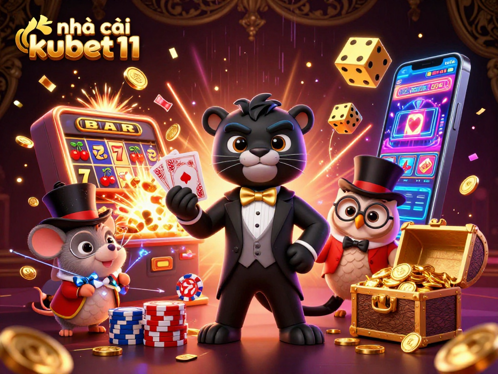 Experience thrilling games at nhà cái kubet11 with stylish characters and exciting casino elements.