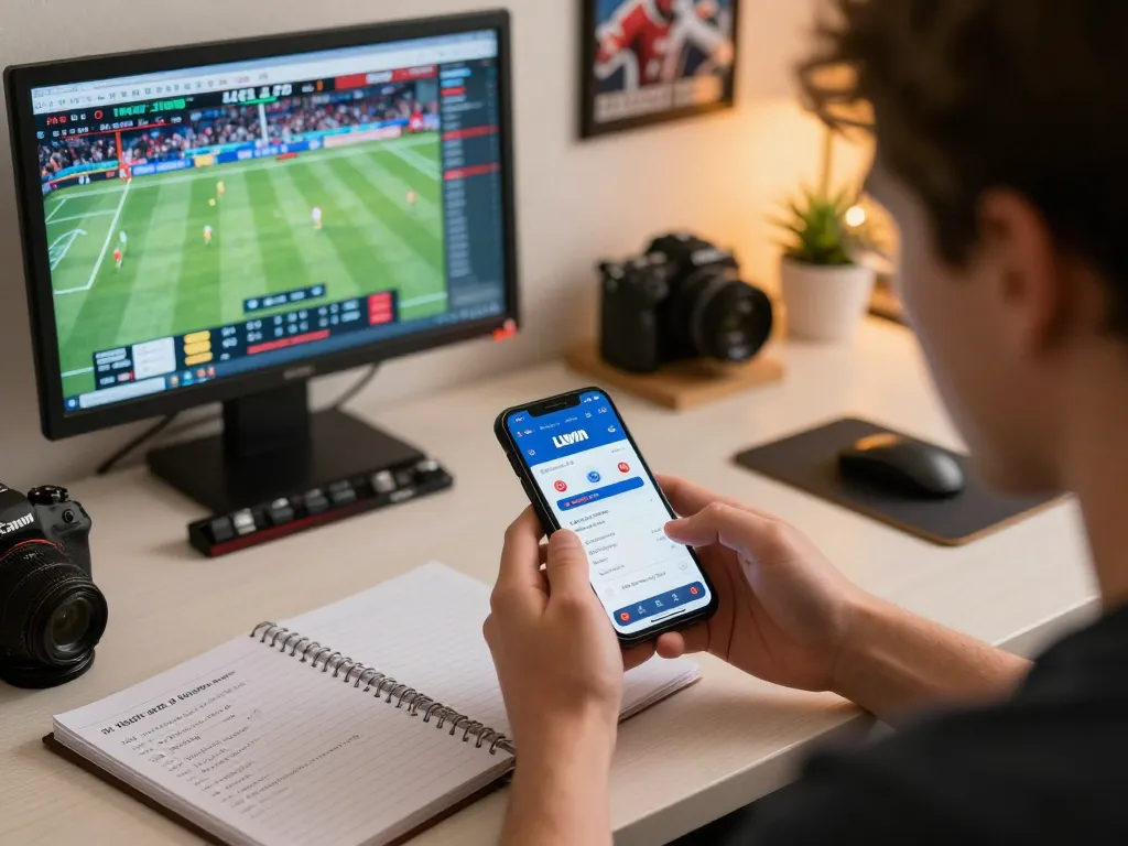 Experience LLWIN sports betting on your smartphone at home, with personalized game analytics.