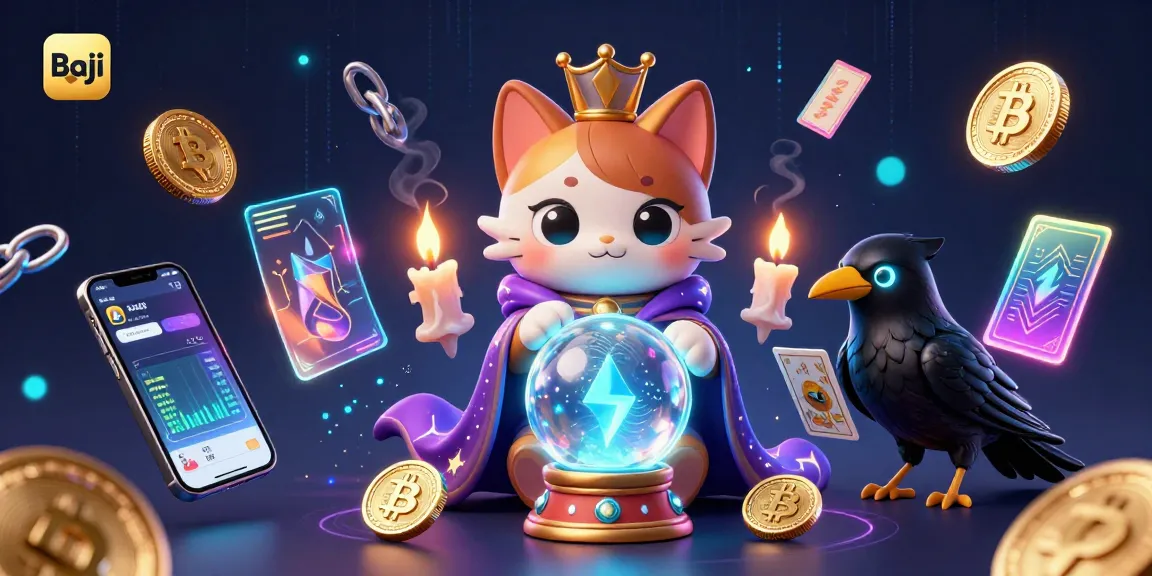 Join Baji for thrilling live gaming and crypto-based betting adventures in an immersive casino scene.