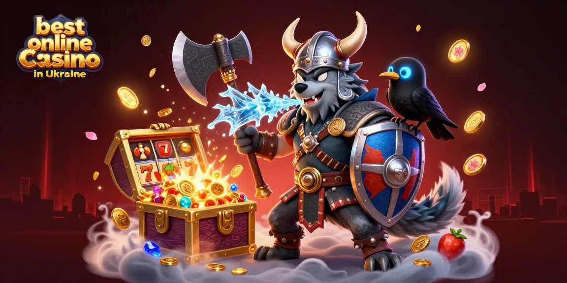 Experience intense gameplay at the best online casino in Ukraine with vibrant 3D characters and exciting gambling elements.