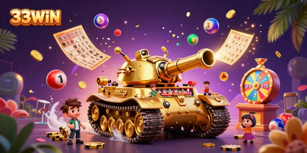 Người chơi tận hưởng các trò chơi tại 33WIN với không gian casino tuyệt vời.