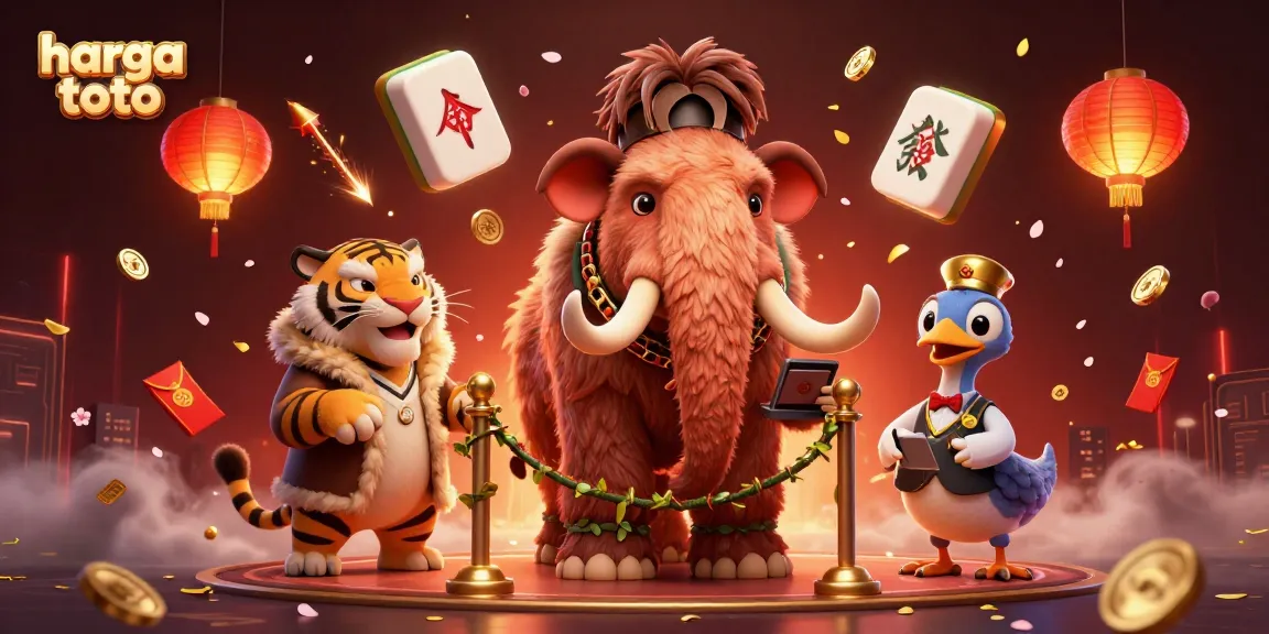 Access exciting gaming experiences with harga toto at this vibrant casino scene featuring dynamic characters.