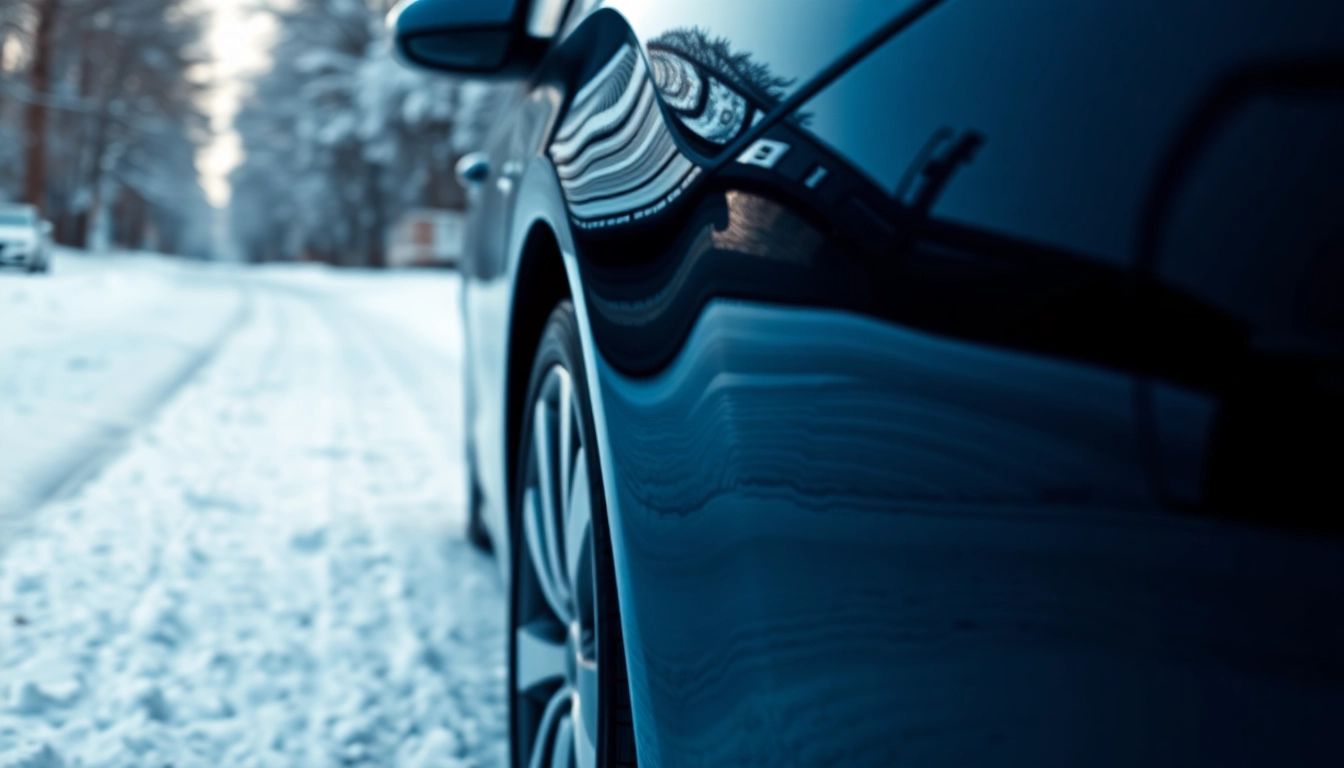 Protect your vehicle with PPF winter road salt protection against harsh winter conditions.