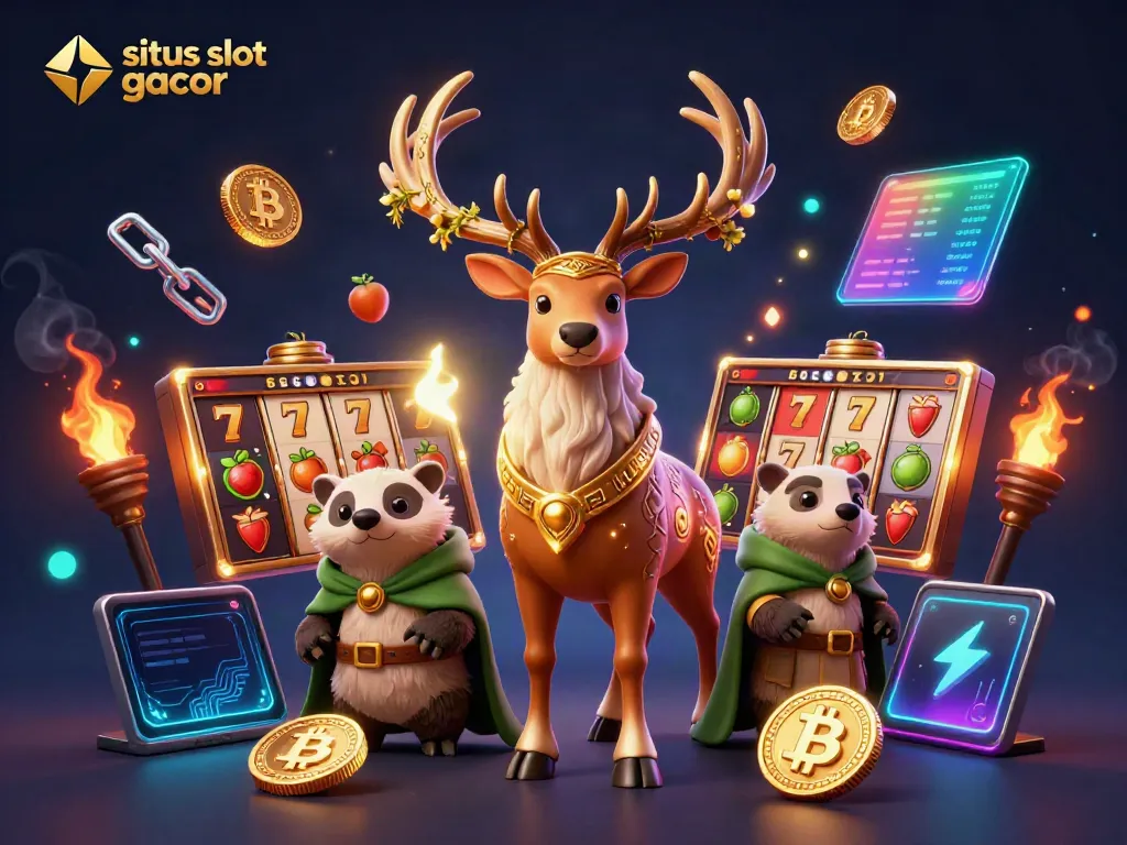 Engage in exciting gameplay at situs slot gacor featuring vibrant slot elements and enchanted characters.