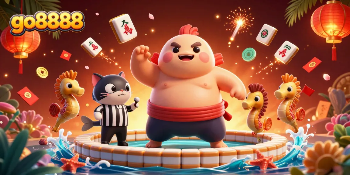 Engage with exciting games at go8888 in this vibrant underwater casino scene.