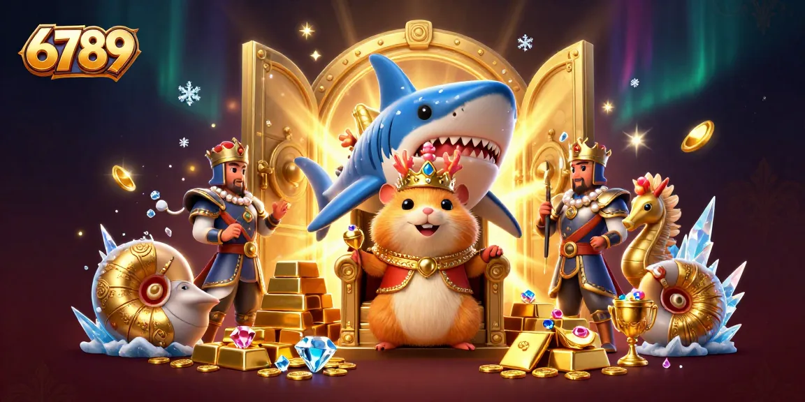 Experience the thrilling casino atmosphere with 6789, showcasing gold treasures and vibrant gameplay elements.