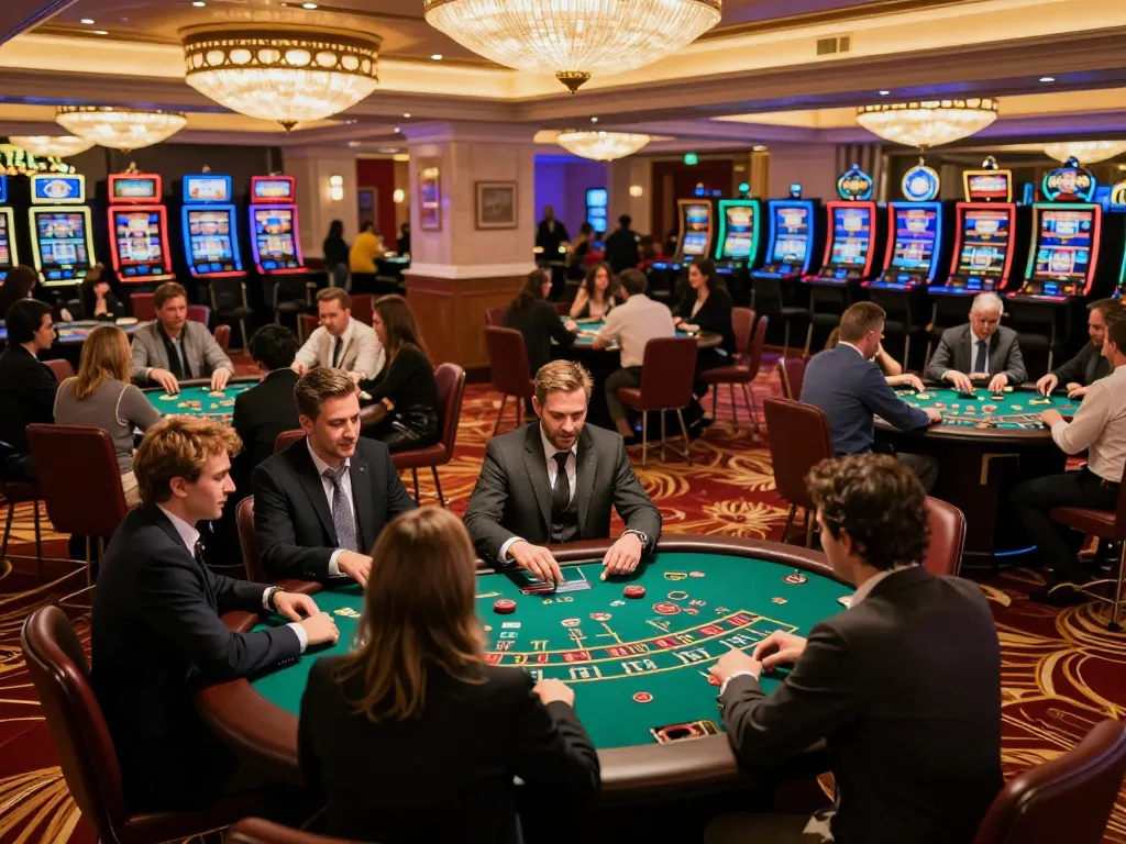 Players engaged in exciting games at one88on casino, showcasing strategic moments in gameplay.